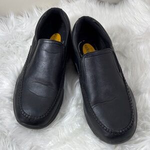 Deer Stags Walkmaster Black Slip-On Men's Comfort Loafers